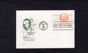 UY29 John Hancock, FDC Artmaster