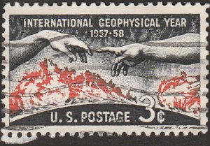 # 1107 USED GEOPHYSICAL YEAR    