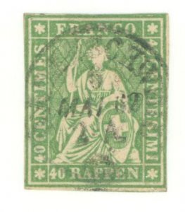 Switzerland #40 Used Single