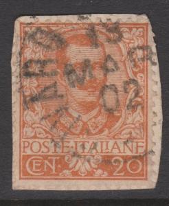 Italy Sc#80 Used on Piece
