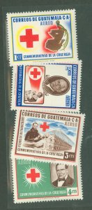 Guatemala #C219-22 Mint (NH) Single (Complete Set)