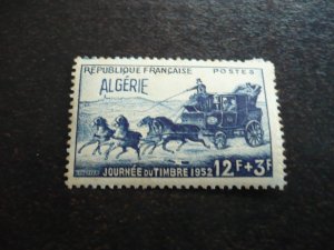 Stamps - Algeria - Scott# B64 - Mint Hinged Set of 1 Stamp