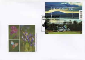 Slovenia 2018 FDC Pivka Seasonal Lakes Nature Park 1v M/S Cover Trees Stamps