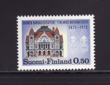 Finland 514 Set MNH Buildings, Finnish National Theater (A)