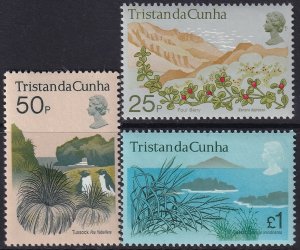 Tristan da Cunha 1972 Sc 171-3 set high values MNH**