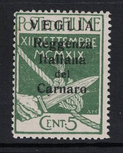 Fiume SC# 122 Mint Hinged / Very Light Crease - S19193