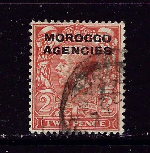 Great Britain Offices in Morocco 212 Used 1918 issue