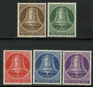 Germany, Berlin # 9N94-98, Mint Never Hinge