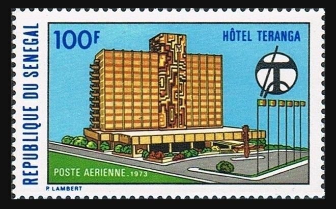 Senegal C120,MNH.Michel 519. Hotel Teranga,Dakar,1973.