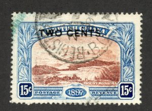 British Guiana 159 U 1899 2c on 15c