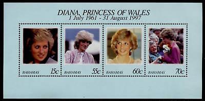 Bahamas 902 MNH Princess Diana, Royalty, Flowers