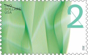 2012 $2 Waves of Color, Contemporary Scott 4718 Mint F/VF NH