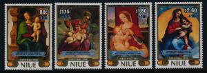 Niue B56-9 MNH Art, Christmas, Paintings