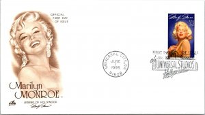 FDC 1995 SC #2967 Brown Artcraft Cachet - Universal City, CA  - Single - J1156