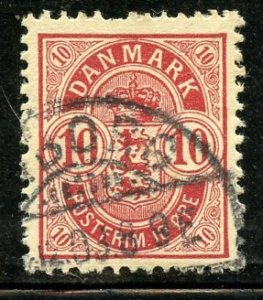 Denmark # 39, Used. CV $ 2.50