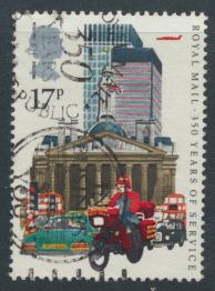 Great Britain SG 1290 - Used - 350th Royal Mail Parcel service