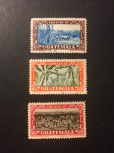 Guatemala sc 347-349 u comp set