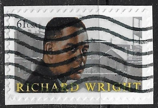 US ~ Scott # 4386 ~ Used on paper ~ Richard Wright