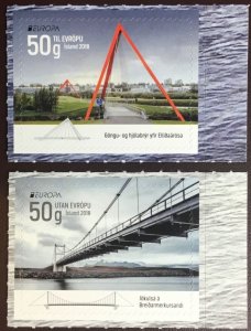 ICELAND - 2018 - EUROPA - BRIDGES -