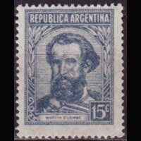 ARGENTINA 1942 - Scott# 436 Martin Guemes 15c NH