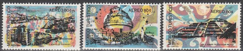 Mexico #C354-6  MNH  CV $2.70 (S3024)