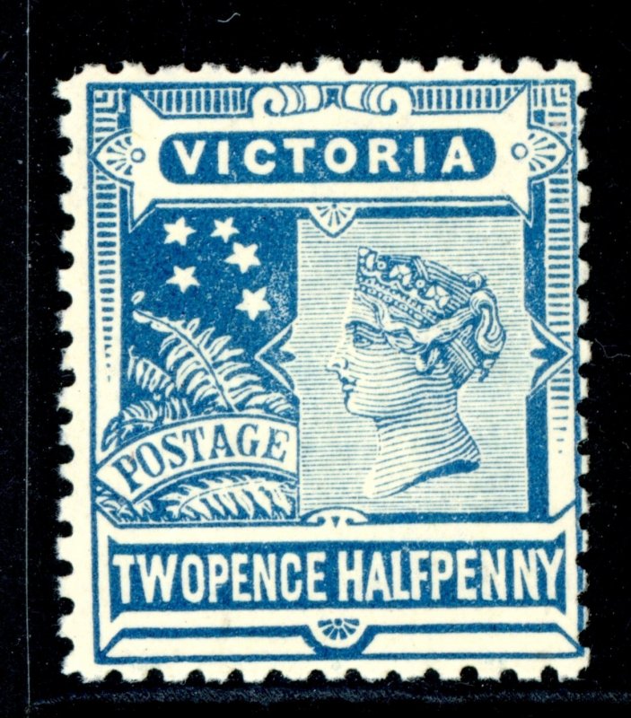 Victoria 1901 Queen Victoria 2½p Blue P12½x12 Sc #197 Mint G806