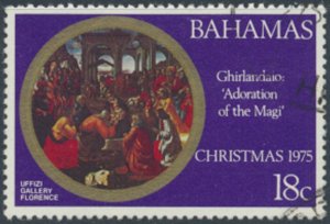 Bahamas  SC# 382  Used Christmas  1975  see details & scans