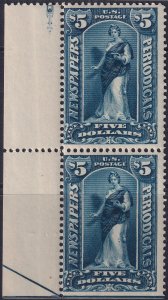 #PR121 Mint NH, Fine+, Pair, SE (CV $200) (CV $100 - ID50198) - Joseph Luft