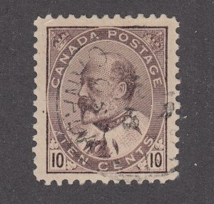 Canada #93 Used King Edward VII SP 18, 05
