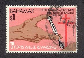 Bahamas # 508 Used Bacillus Centenary