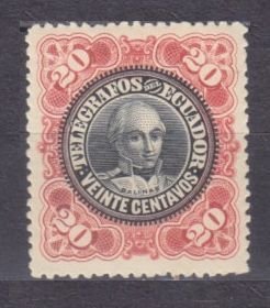 1899 Ecuador Telegrafos	Salinas