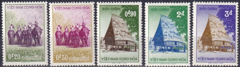 Vietnam #63-7   MNH CV $6.55  (K2097)