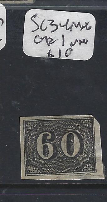 BRAZIL  (P2202BB)  NUMERAL  60R  SC 24     MNG   COPY 1