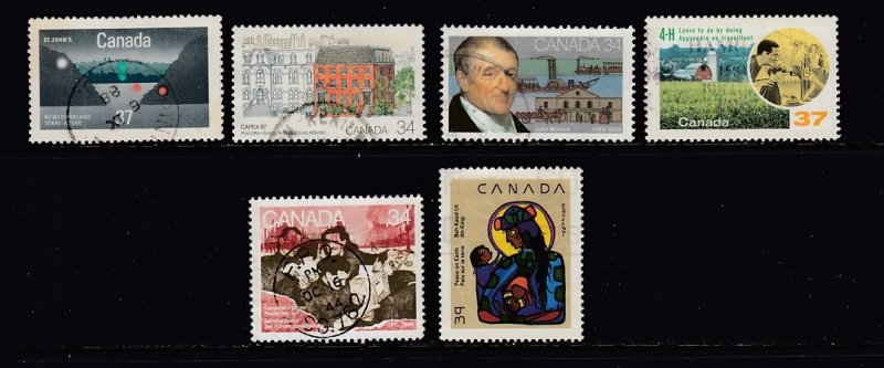 CANADA - 48 Different - All commemoratives - Only 6 cents each