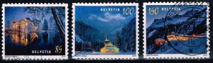 Switzerland 2018,Sc.#1704-6 used  Christmas