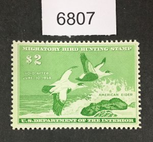 MOMEN: US STAMPS # RW24 MINT OG NH LOT #A 6807