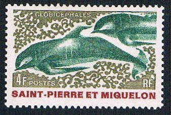 St Pierre & Miquelon 391 MLH Pilot Whale  (BP667)