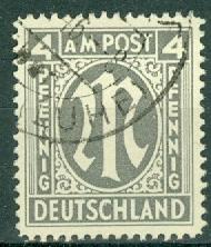 Germany - Allied Occupation - AMG - Scott 3N3b