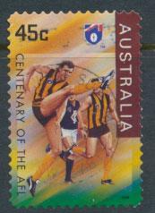 Australia SG 1621  Used  Self Adhesive - Australian Rules