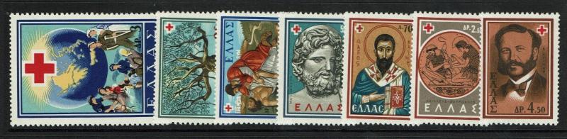 Greece SC# 657 - 663 Mint Never Hinged - S5950