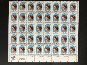 1976 sheet, Clara Maass, Yellow Fever Nurse Sc# 1699