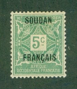 FRENCH SUDAN J1 MH BIN $0.50