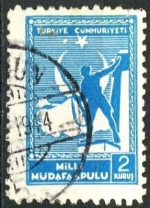 TURKEY #RA50, USED - 1941 - TUR092