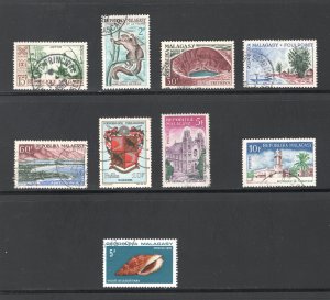 Madagascar #315, 321, 329-331, 349, 397-8, 447   VF, Used,  ..... 3640143