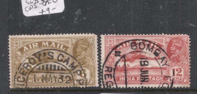 India A/M SG 223, 225 SON CDS VFU (1dku)