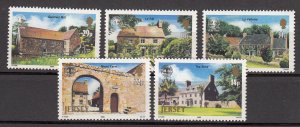 Jersey 1986 National trust set of 5 NHM