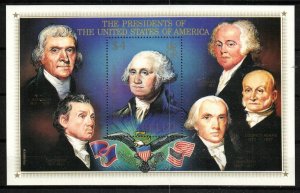 Belize Stamp 816  - US Presidents Washington through J Q Adams