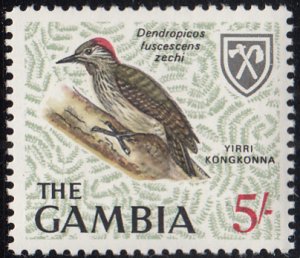 Gambia 1966 MNH Sc #225 5sh Little woodpecker