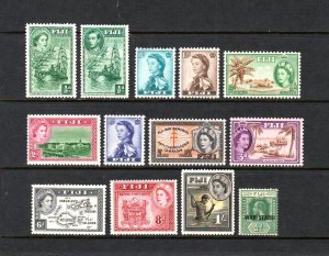 Fiji,  mixed of  1930-50s,  MH* (2624)