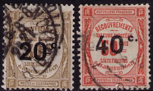 France # J 52-3   Used  VF CDS  Cat. $ 5.50